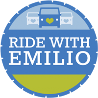 Ride with Emilio logo