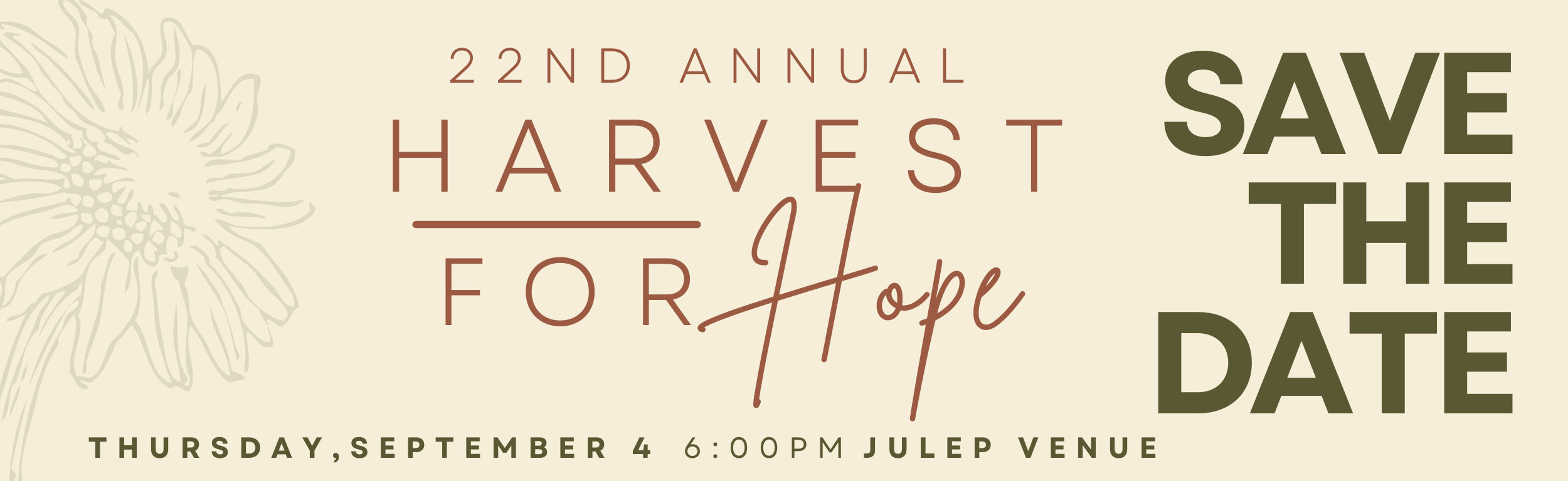 H4H Website Banners – 1 Harvest for Hope